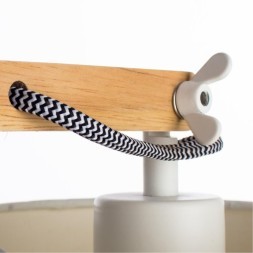 Торшер с абажуром Arte Lamp A5700PN-1WH PINOCCHIO под лампу 1xE27 60W