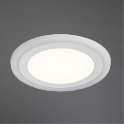 Встраиваемый светильник 4000K IP20 RA70 110° LED Arte Lamp RIGEL A7616PL-2WH