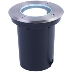 Уличный светильник встраиваемый в дороги и стены Arte Lamp A6017IN-1SS PIAZZA IP67 под лампу 1xGU10 35W