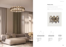 Бра Divinare 7204/17 AP-2 ROSALINDA под лампы 2xE14 40W