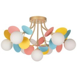 Потолочная люстра Arte Lamp PEACOCK A1369PL-7MD