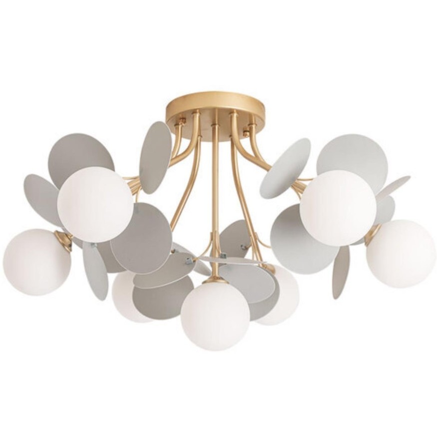 Потолочная люстра Arte Lamp PEACOCK A1369PL-7GY