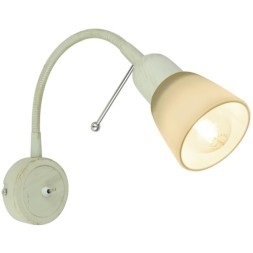 Спот настенный Arte Lamp A7009AP-1WG LETTURA под лампу 1xE14 40W