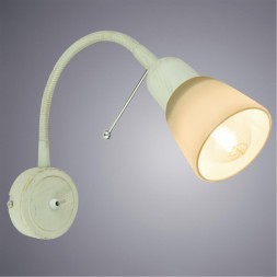 Спот настенный Arte Lamp A7009AP-1WG LETTURA под лампу 1xE14 40W