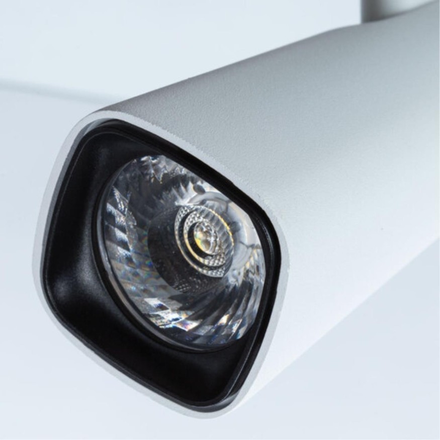 Однофазный двужильный светодиодный трековый светильник Arte Lamp A4561PL-1WH BARUT 4000К 750Лм CRI85+ 24° 10Вт