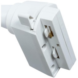 Однофазный двужильный светодиодный трековый светильник Arte Lamp A4561PL-1WH BARUT 4000К 750Лм CRI85+ 24° 10Вт