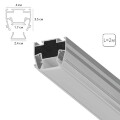Arte Lamp LIGHT LINE A690205 Профиль 2м безрамочный, без фланца (кромки), для монтажа в гарпунный ПВХ натяжной потолок, для создания световых линий в потолке без рамок