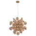 Подвесная люстра Arte Lamp MOLECULE A8313SP-9GO