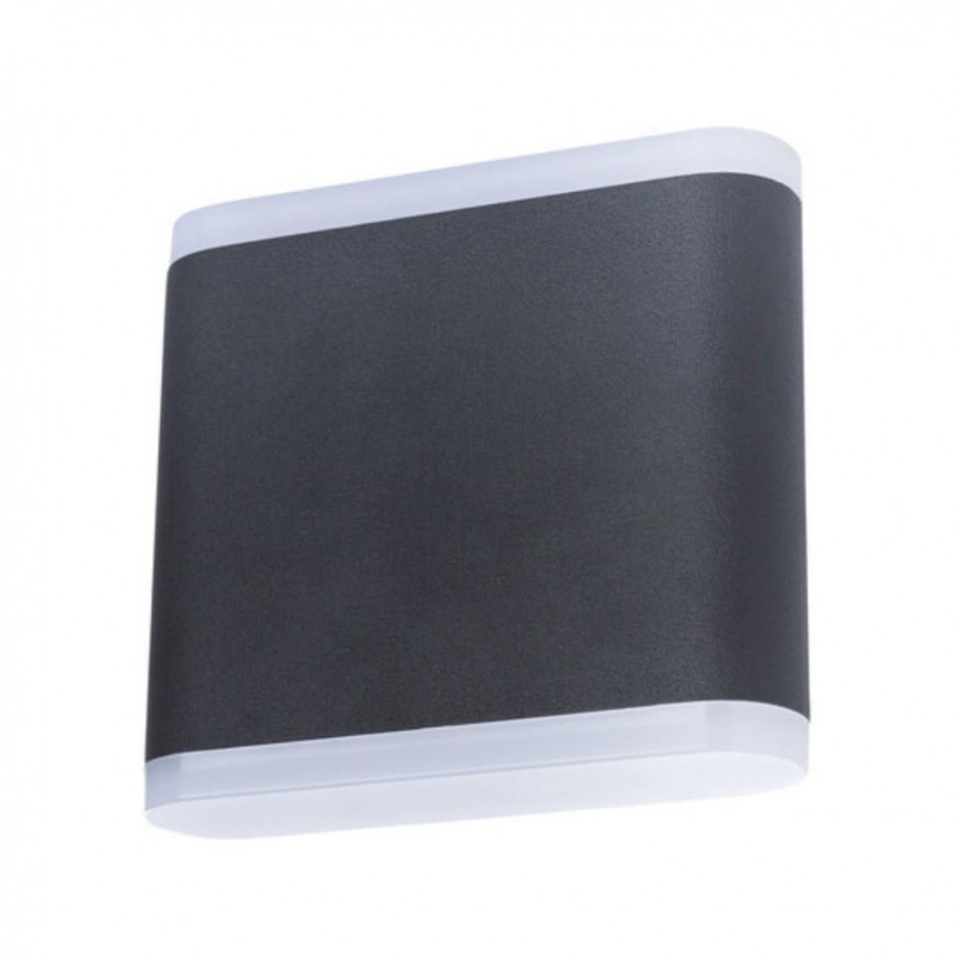 Уличный настенный светильник Arte Lamp A8153AL-2BK LINGOTTO IP54 светодиодный 2xLED 3W