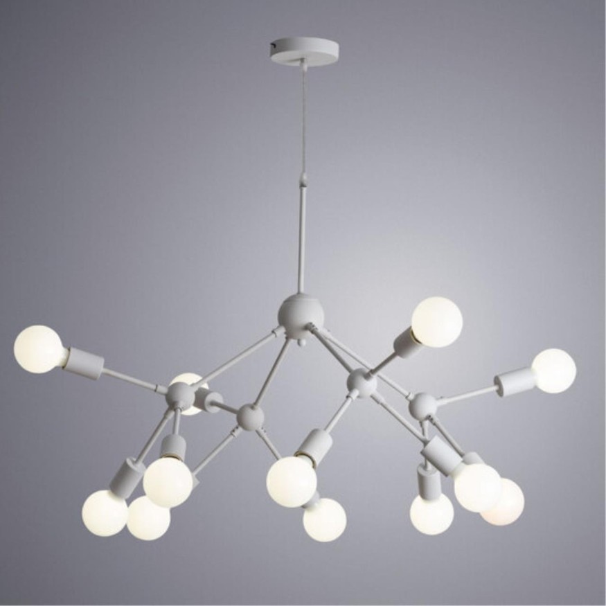 Люстра паук Arte Lamp A3064SP-12WH MATRIX под лампы 12xE27 40W