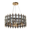 Люстра хрустальная Arte Lamp A1043SP-6BK ALRUBA под лампы 6xE14 40W