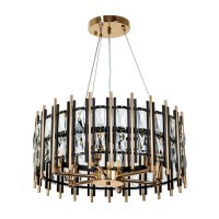 Люстра хрустальная Arte Lamp A1043SP-6BK ALRUBA под лампы 6xE14 40W