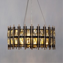 Люстра хрустальная Arte Lamp A1043SP-6BK ALRUBA под лампы 6xE14 40W