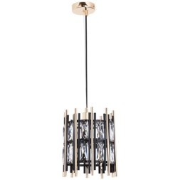 Подвесной светильник с 1 плафоном Arte Lamp A1043SP-1BK ALRUBA под лампу 1xE14 40W