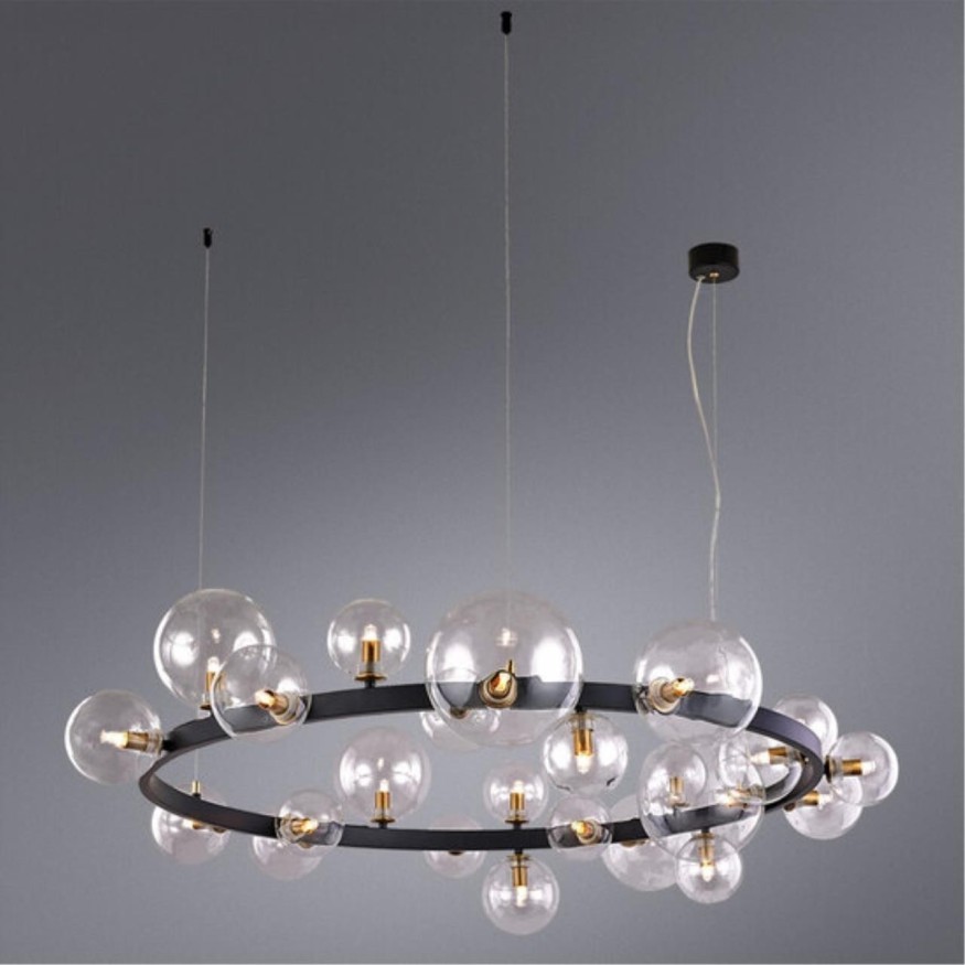 Подвесной светильник Arte Lamp A7790SP-24BK VINCENT под лампы G9 40W