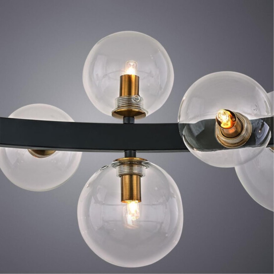 Подвесной светильник Arte Lamp A7790SP-24BK VINCENT под лампы G9 40W