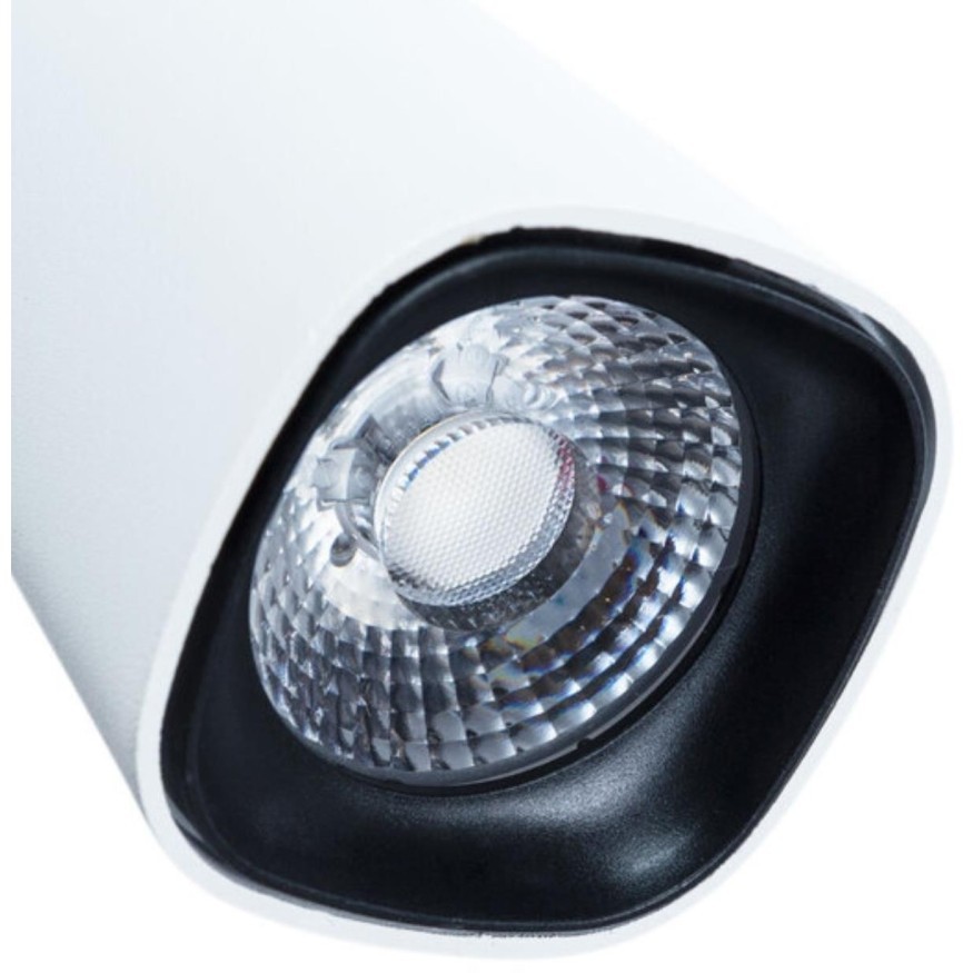 Однофазный двужильный светодиодный трековый светильник Arte Lamp A4562PL-1WH BARUT 4000К 1350Лм CRI85+ 24° 18Вт