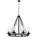 Люстра подвесная Arte Lamp A7014SP-8BK DALIM под лампы 8xE14 60W