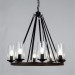 Люстра подвесная Arte Lamp A7014SP-8BK DALIM под лампы 8xE14 60W