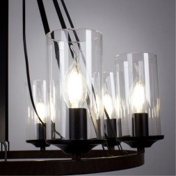 Люстра подвесная Arte Lamp A7014SP-8BK DALIM под лампы 8xE14 60W