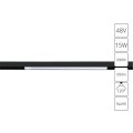 Магнитный трековый светильник Arte Lamp LINEA 3000k RA90 950Lm 15Вт 120° A4643PL-1BK