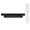 Однофазный двужильный светодиодный трековый светильник Arte Lamp A4575PL-1BK FLASH 4000К 1500Лм CRI90+ 24° 18Вт
