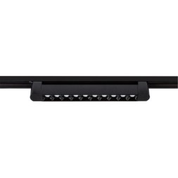 Однофазный двужильный светодиодный трековый светильник Arte Lamp A4575PL-1BK FLASH 4000К 1500Лм CRI90+ 24° 18Вт