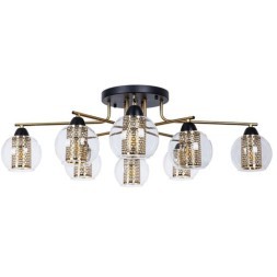 Потолочная люстра Arte Lamp MANCHESTER A7045PL-8BK