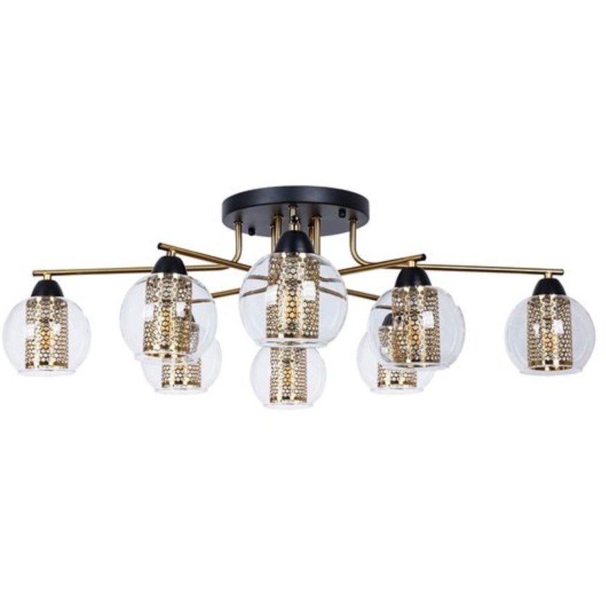 Потолочная люстра Arte Lamp MANCHESTER A7045PL-8BK