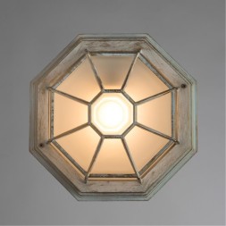 Настенно-потолочный светильник Arte Lamp A3121PF-1WG PEGASUS IP44 под лампу 1xE27 60W