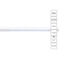 A4645PL-1WH Трековый магнитный светодиодный светильник Arte Lamp Linea 2.0 CRI90+ 3000К 1700Лм 24° 20Вт