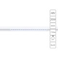 A4645PL-1WH Трековый магнитный светодиодный светильник Arte Lamp Linea 2.0 CRI90+ 3000К 1700Лм 24° 20Вт