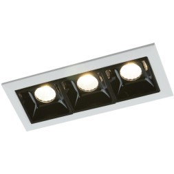 Точечный встраиваемый светильник Arte Lamp GRILL A3153PL-3BK