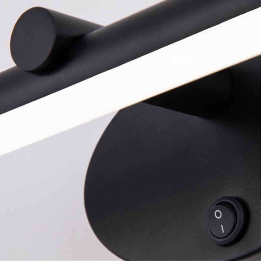 Подсветка для картин светодиодная с выключателем Ronnie A8025AP-1BK