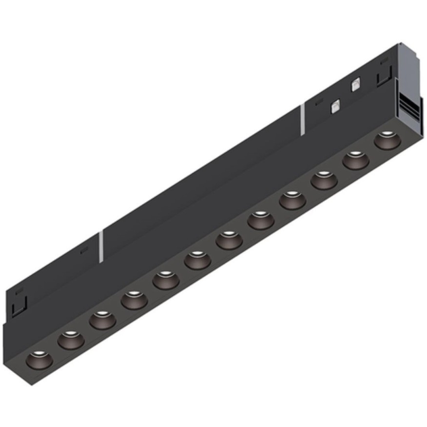 A5744PL-1BK Трековый магнитный SMART (TUYA, Алиса, Bluetooth, Wi-Fi) светодиодный светильник Arte Lamp Expert CRI90+ 2700-6000К 600Лм 24° 12