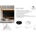 Точечный встраиваемый светильник Arte Lamp DASH MINI A2764PL-1WH