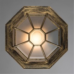 Настенно-потолочный светильник Arte Lamp A3121PF-1BN PEGASUS IP44 под лампу 1xE27 60W