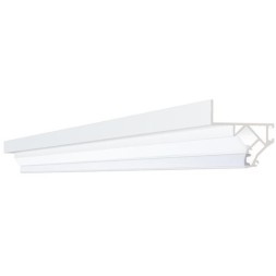 A650233P Теневой профиль (парящий потолок) 2м в ПВХ натяжной потолок, ленты шириной не более 10мм Arte Lamp GAP