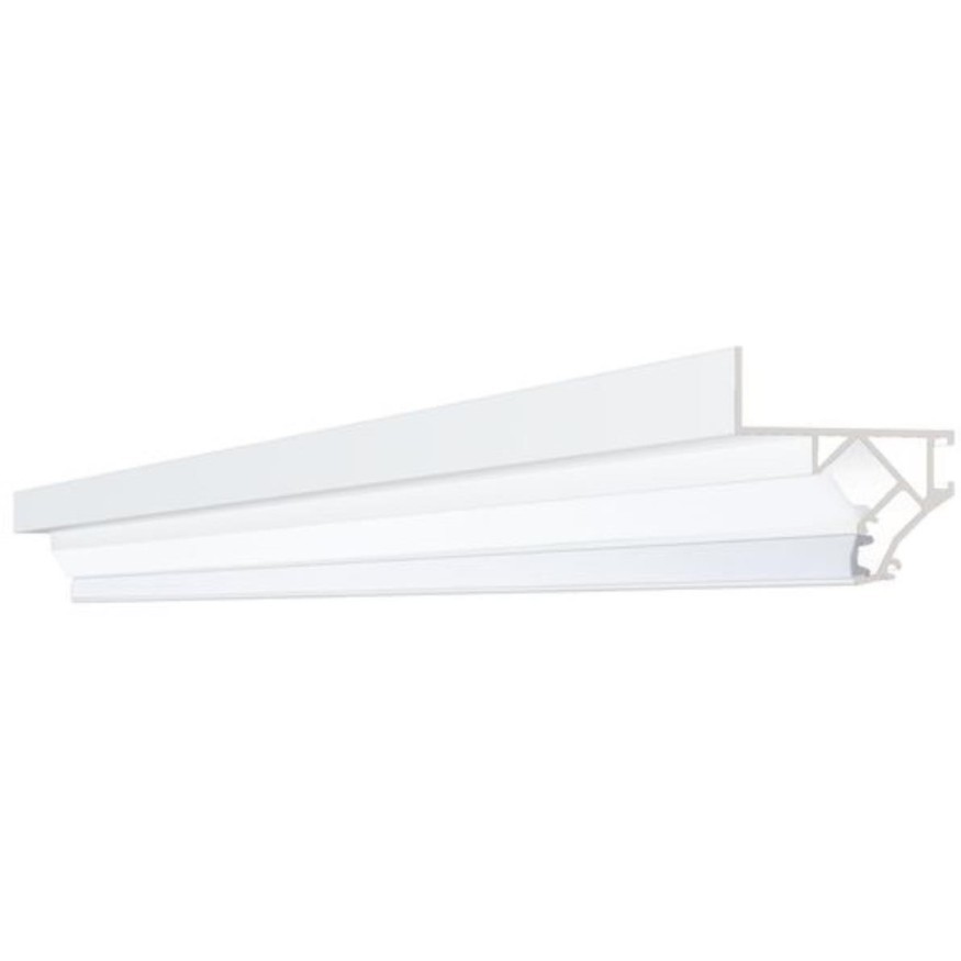 A650233P Теневой профиль (парящий потолок) 2м в ПВХ натяжной потолок, ленты шириной не более 10мм Arte Lamp GAP