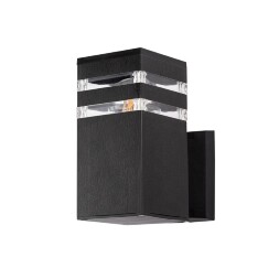 Уличный настенный светильник Arte Lamp A4421AL-1BK HADAR IP44 под лампу 1xE27 20W