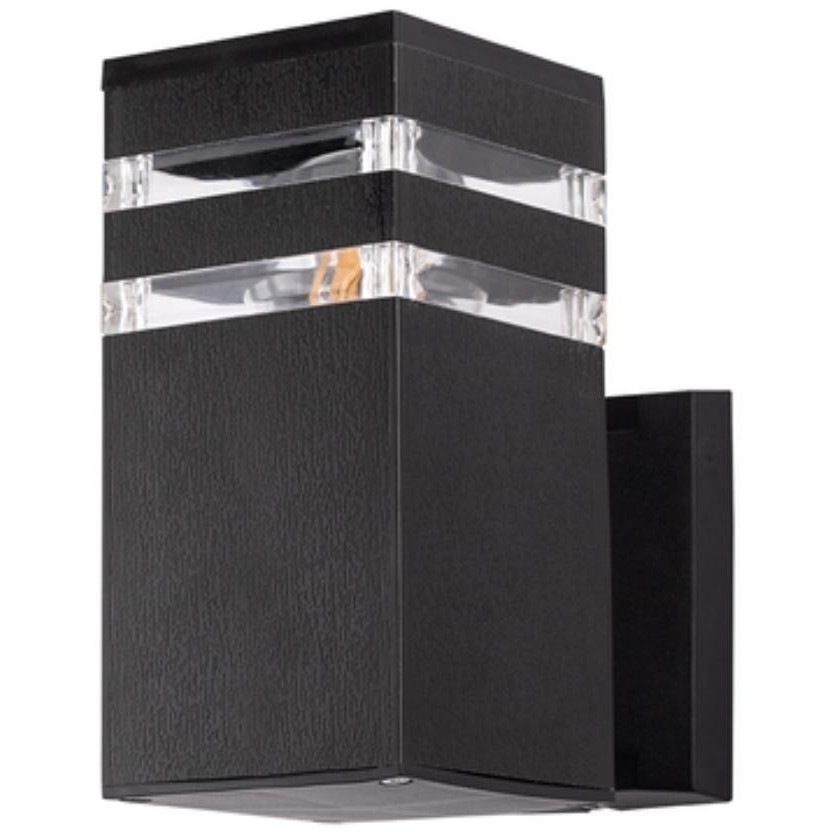 Уличный настенный светильник Arte Lamp A4421AL-1BK HADAR IP44 под лампу 1xE27 20W