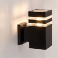 Уличный настенный светильник Arte Lamp A4421AL-1BK HADAR IP44 под лампу 1xE27 20W