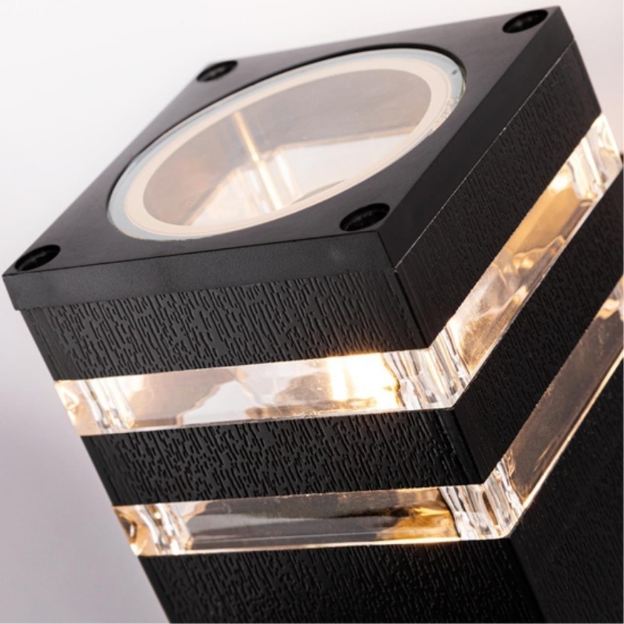 Уличный настенный светильник Arte Lamp A4421AL-1BK HADAR IP44 под лампу 1xE27 20W