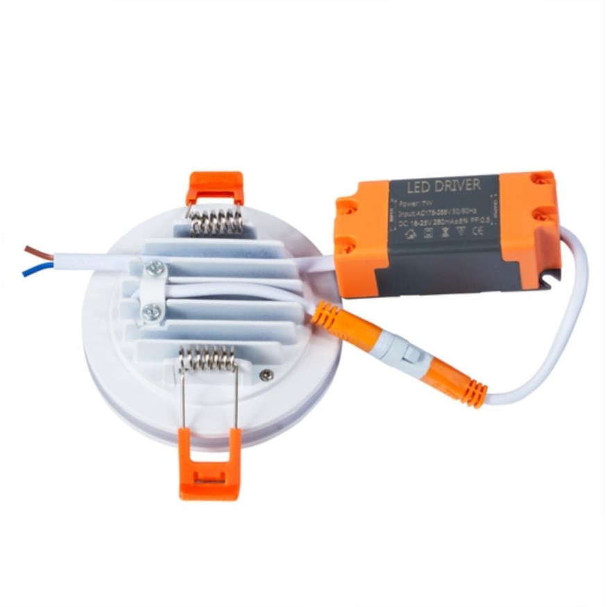 Встраиваемый светильник Arte Lamp A8430PL-1WH TABIT светодиодный LED 7W