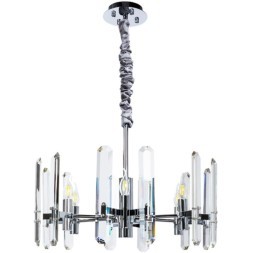 Люстра хрустальная Divinare 7136/02 LM-6 TENERIFE под лампы 6xE14 60W