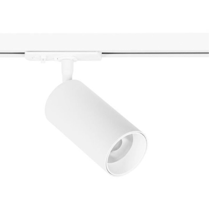 Трековый однофазный двужильный светильник Arte Lamp AERO A1346PL-1WH LED 12W 95Ra 1000Лм 36град 4000К