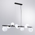 Подвесная люстра Arte Lamp GEMINI A2243SP-9BK