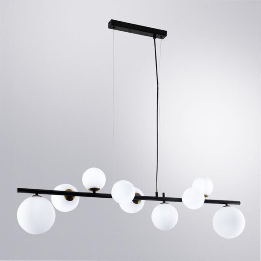 Подвесная люстра Arte Lamp GEMINI A2243SP-9BK
