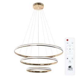 Подвесная люстра Arte Lamp MERIDIANA A2198SP-3GO
