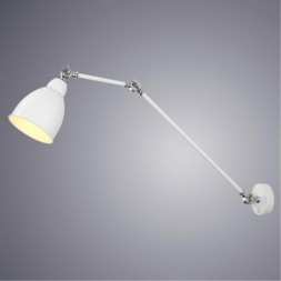 Спот на гибкой ножке Arte Lamp A2055AP-1WH Braccio под лампу 1xE27 60W